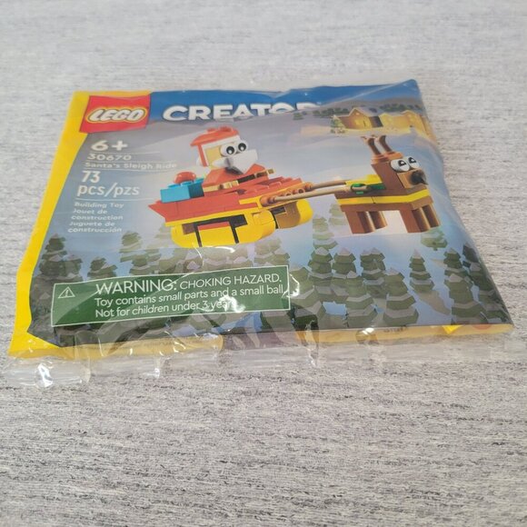 LEGO CREATOR: Santa's Sleigh Ride (30670) and Snowman (60345) - Picture 2 of 8